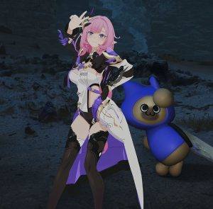 怪物猎人荒野mod-爱莉希雅+武器-小小MOD吧