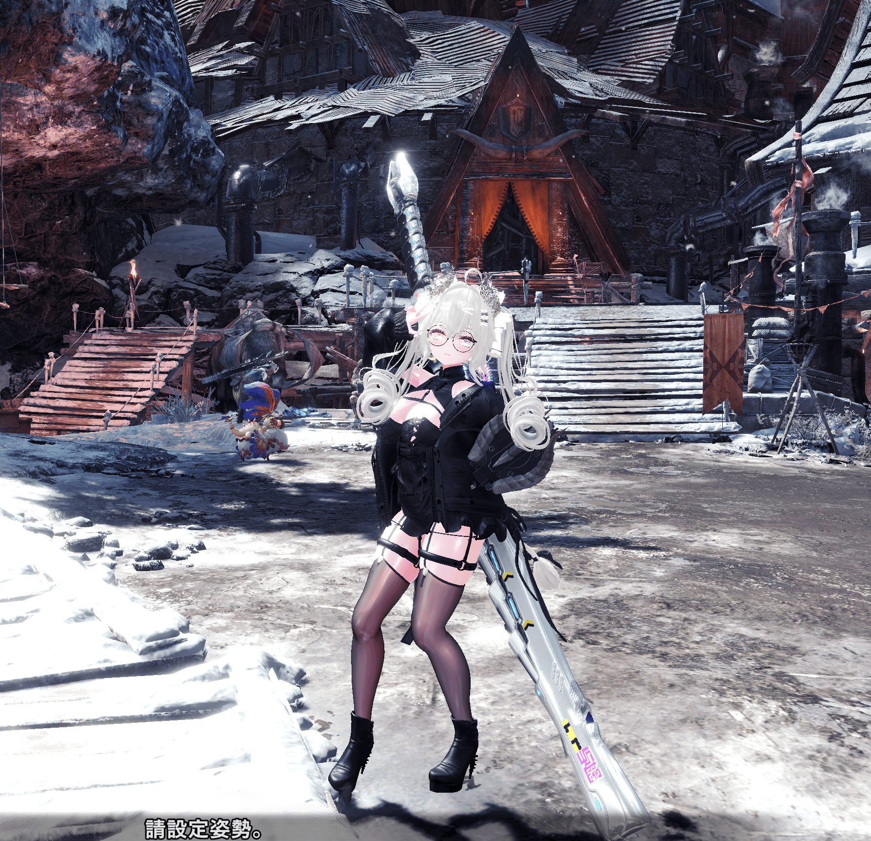 怪物猎人世界mod-米尔蒂娜・黑魅魔女-小小MOD吧