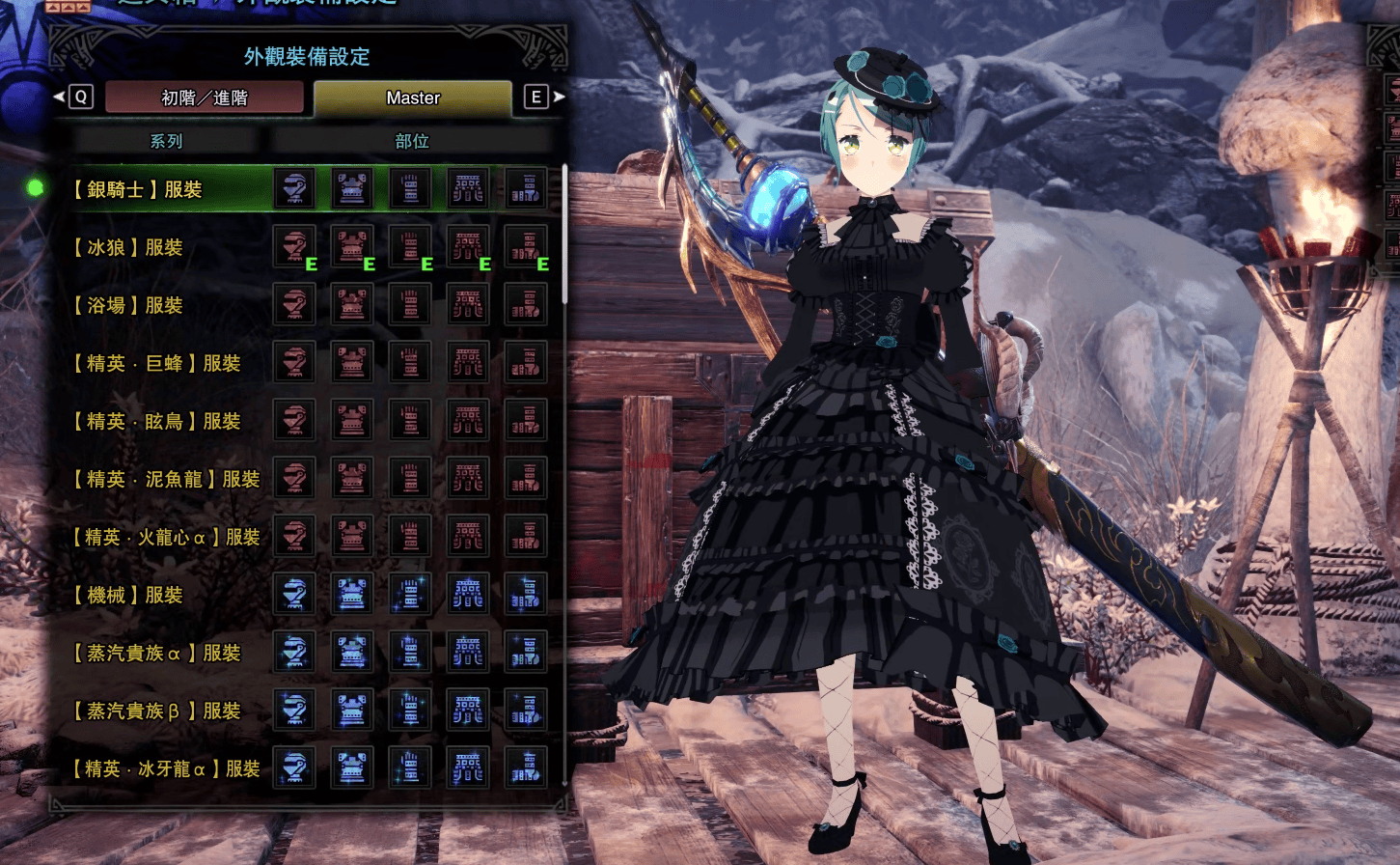 怪物猎人世界MOD-冰川纱夜-小小MOD吧