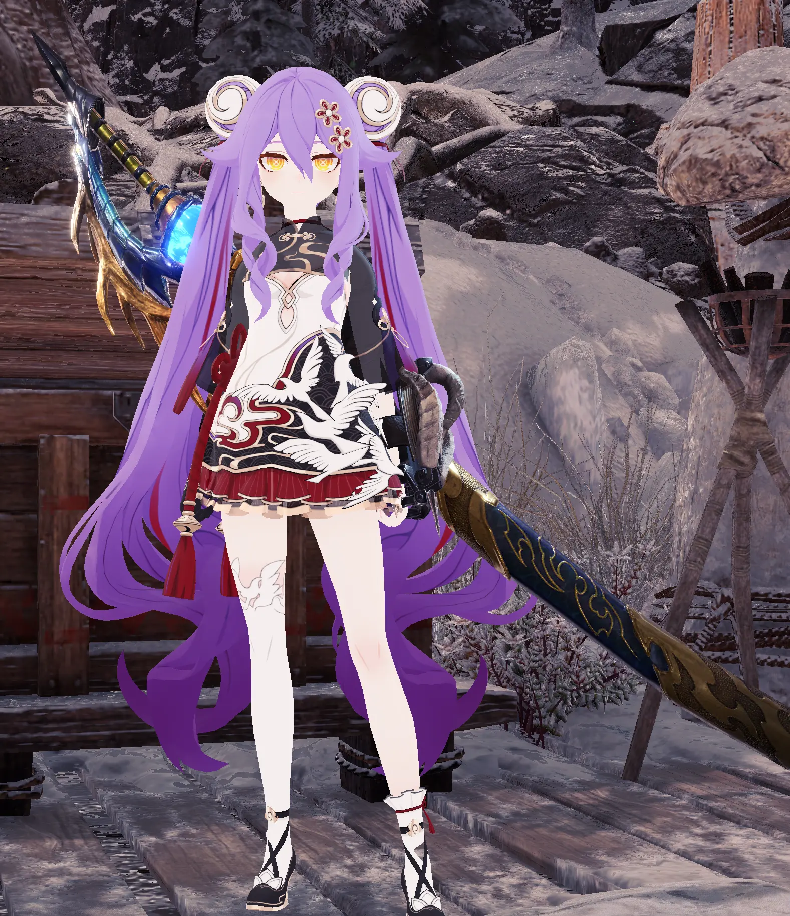 怪物猎人世界MOD-西琳·羽乘云-小小MOD吧