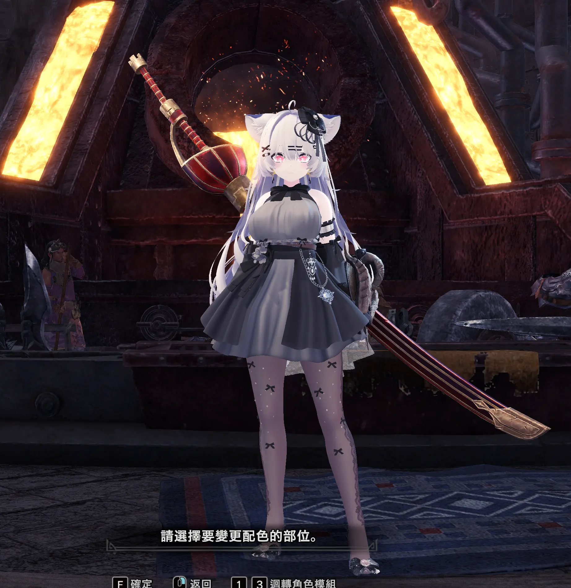 怪物猎人世界MOD-mizuki礼服（重制）-小小MOD吧