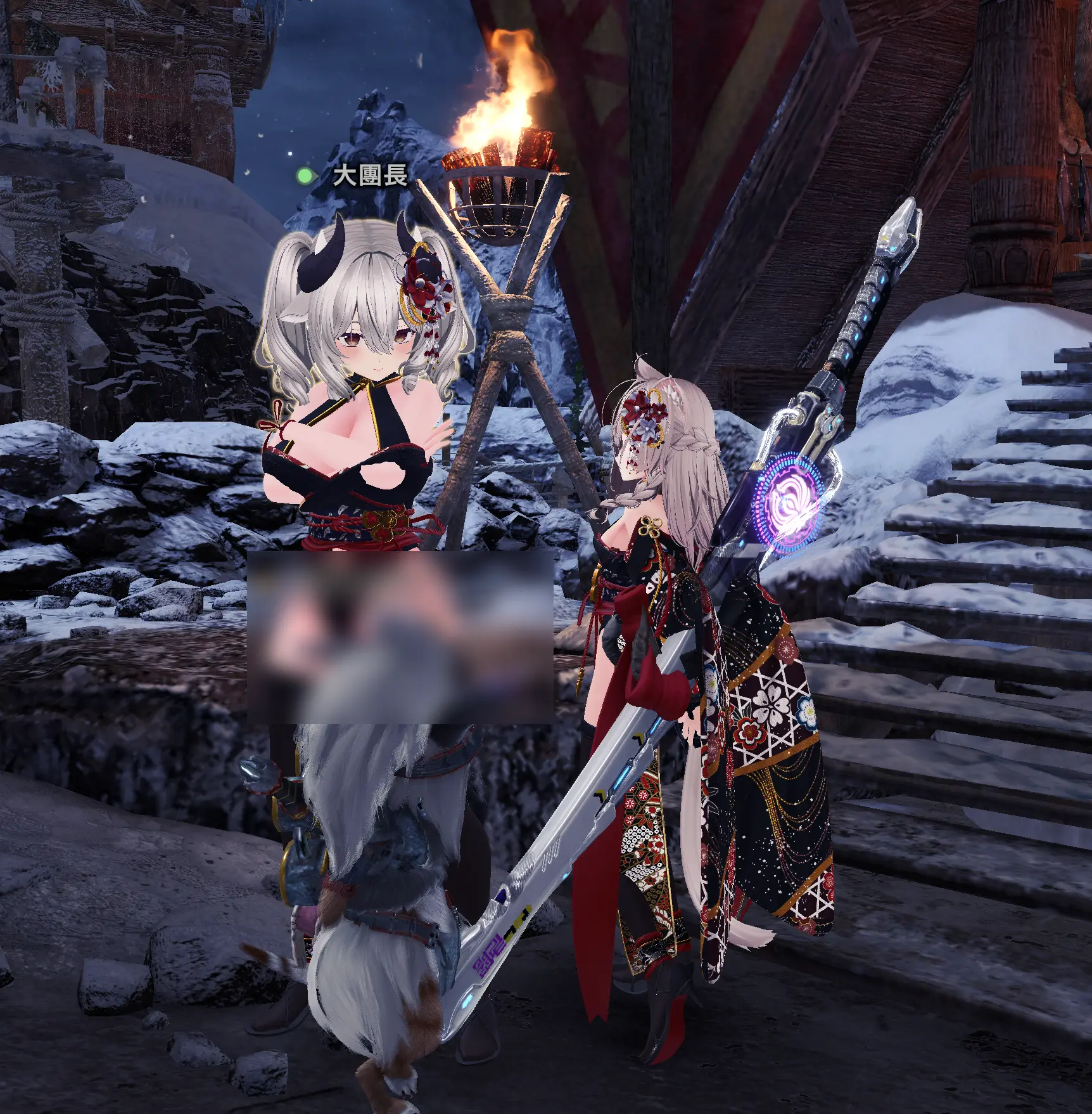 怪物猎人世界MOD-吉原之夜+大团长NPC替换