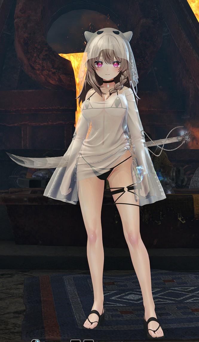 怪物猎人世界MOD-幽灵娘-小小MOD吧